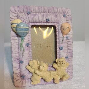3-d baby infant picture frame